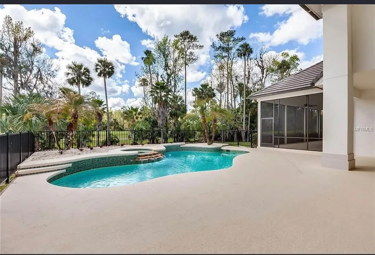 Pool terrace — Florida project
